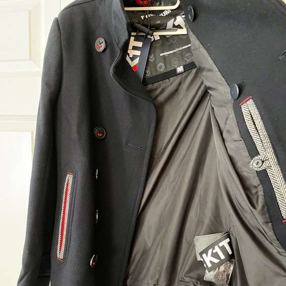 NWT Jack1t London men wool coat - Picture 2 of 6